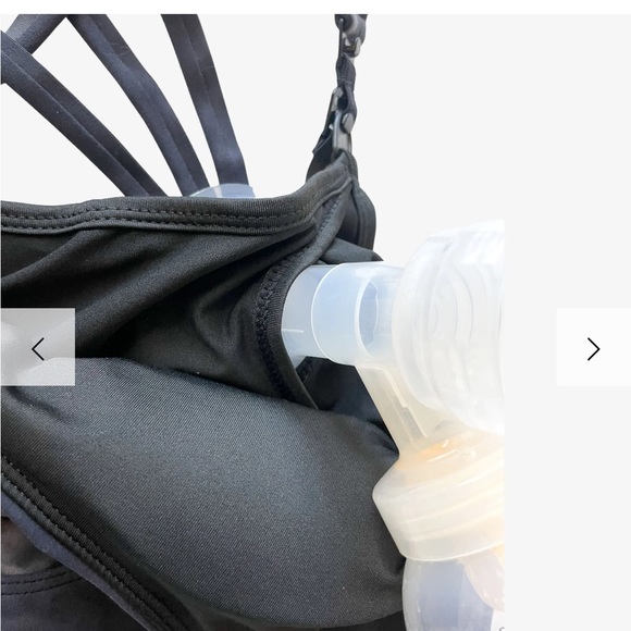 Sweat and Milk Chloe 4 Running Nursing and Pumping Bra - Picture 2 of 4